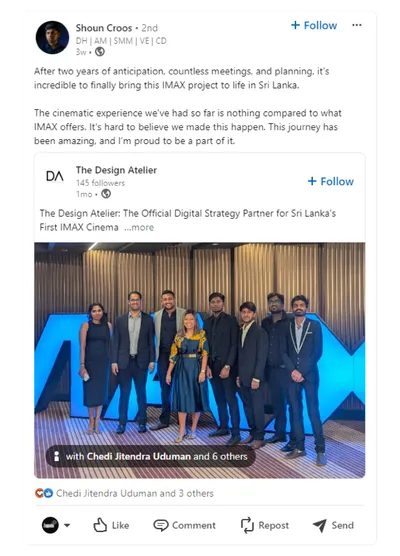 LinkedIn post