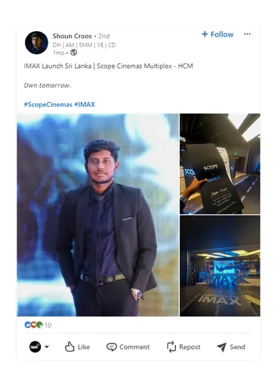LinkedIn post