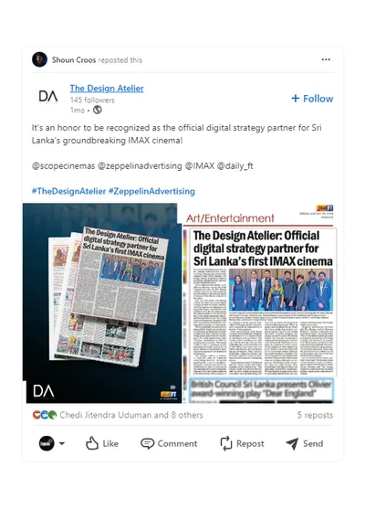 LinkedIn post